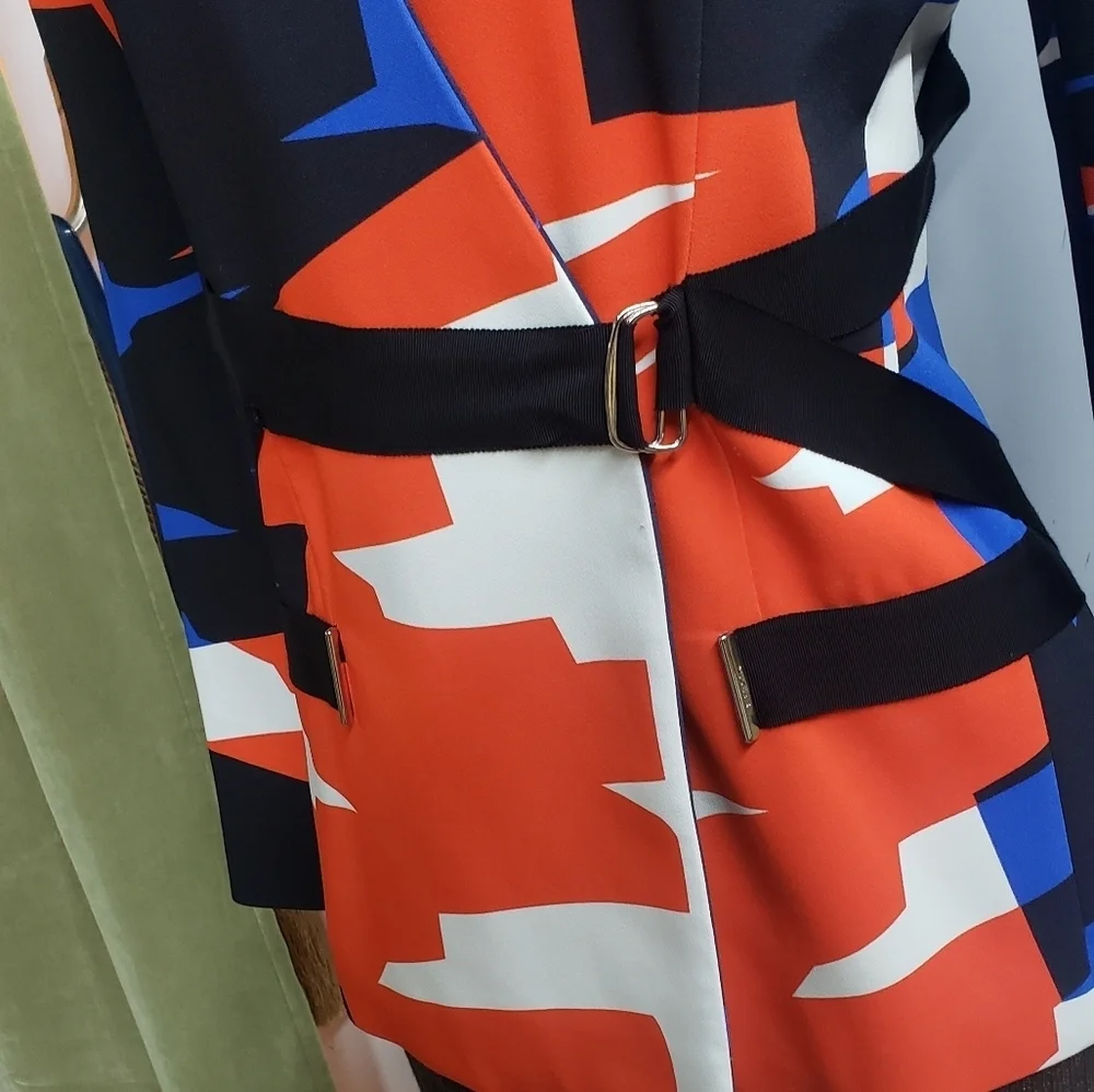 Mugler Multi-Color Print Jacket - Picture 4 of 13